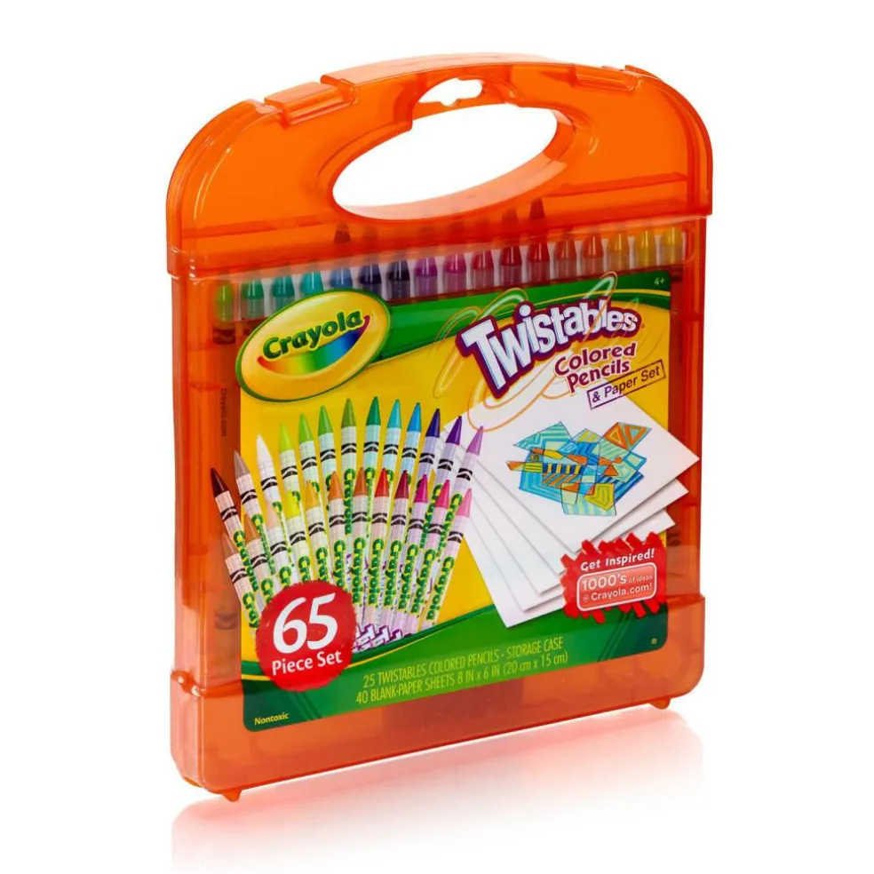 Crayola® Twistables Colored Pencil and Paper Set