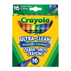 Crayola® Ultra-Clean™ Large Washable Crayons, 16ct.