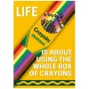 Crayola® Use the Whole Box of Crayons Poster, 13" x 19"