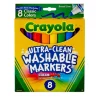 Crayola® Washable™ Classic 8 Color Broad Line Marker Set