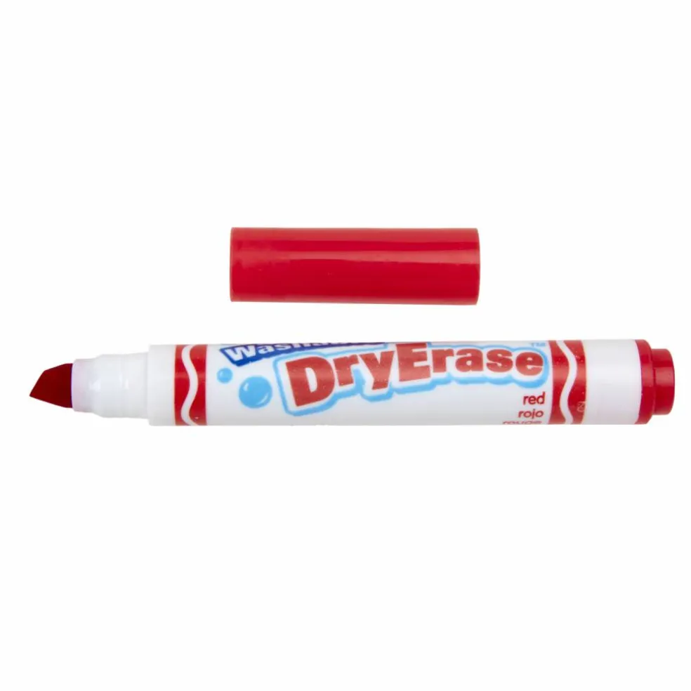 Crayola® Washable Dry Erase™ Chisel Tip Markers, 10ct.