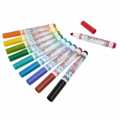 Crayola® Washable Dry Erase™ Chisel Tip Markers, 10ct.
