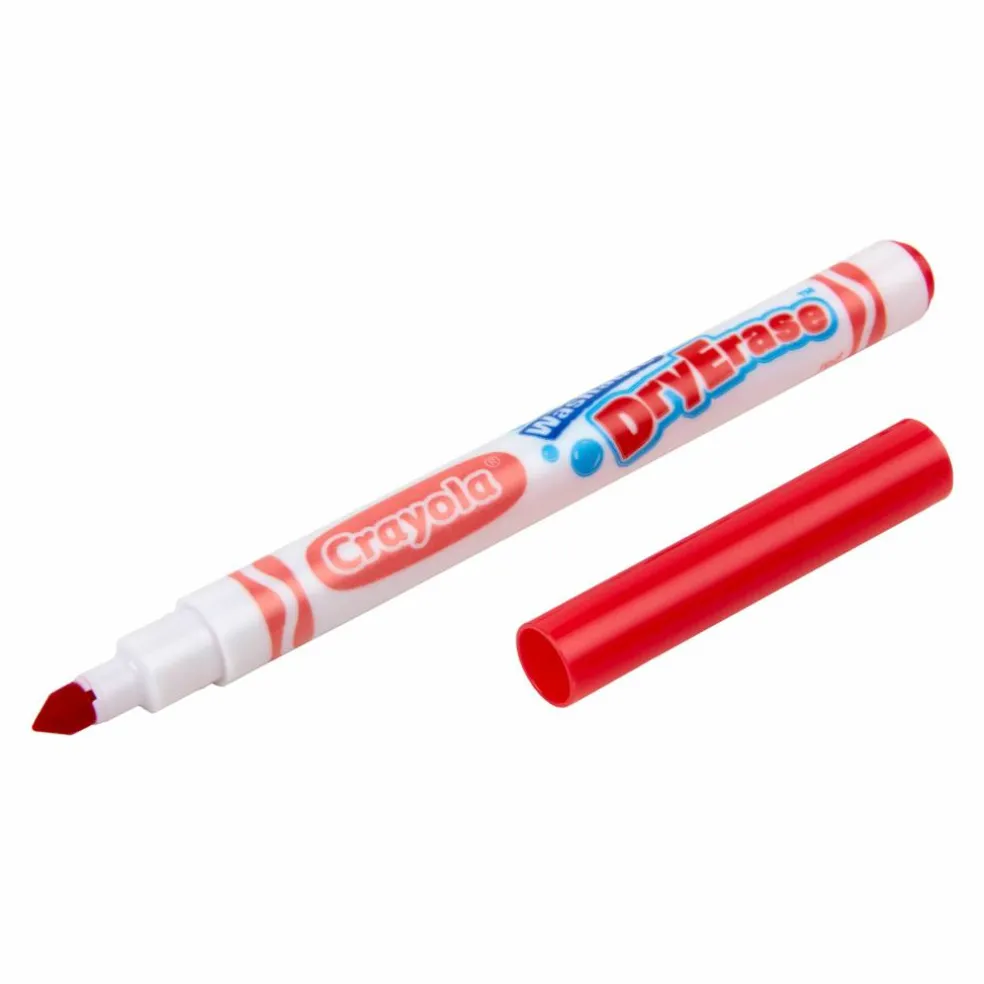 Crayola® Washable Dry Erase™ Slim Markers, 10ct.