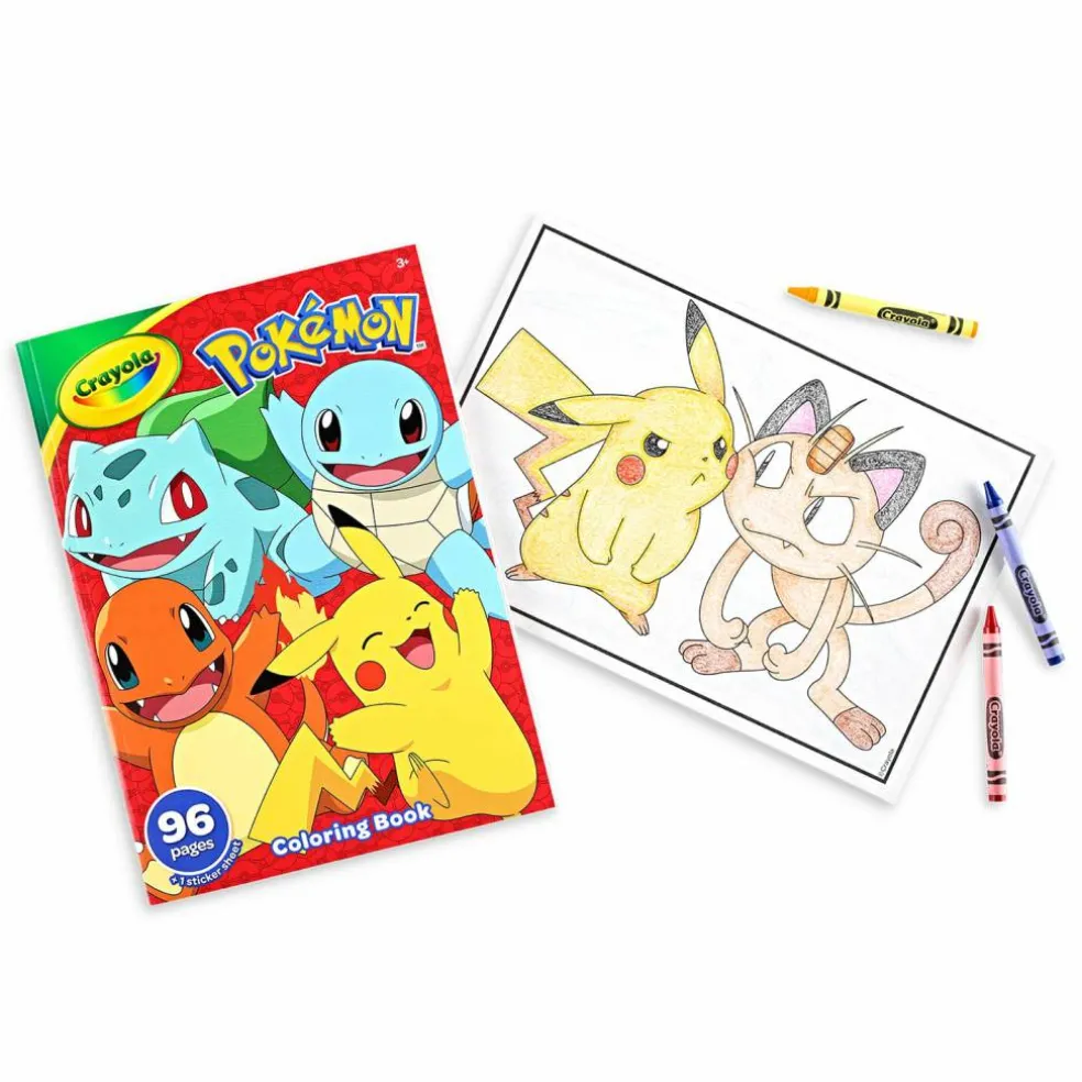 Crayola® 11" x 3" Pokémon™ Coloring Book Sets, 8ct.