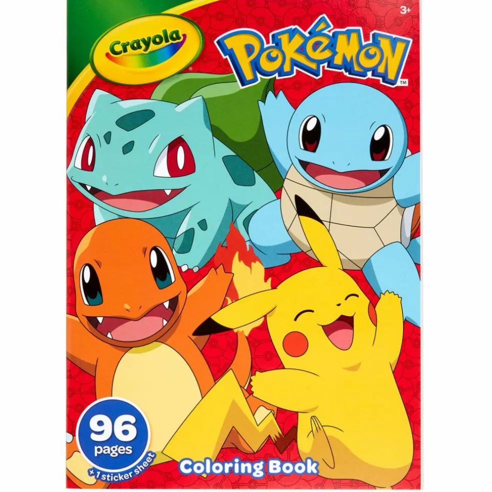 Crayola® 11" x 3" Pokémon™ Coloring Book Sets, 8ct.