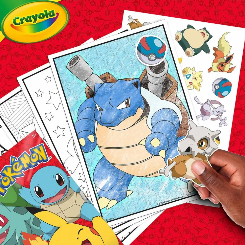 Crayola® 11" x 3" Pokémon™ Coloring Book Sets, 8ct.