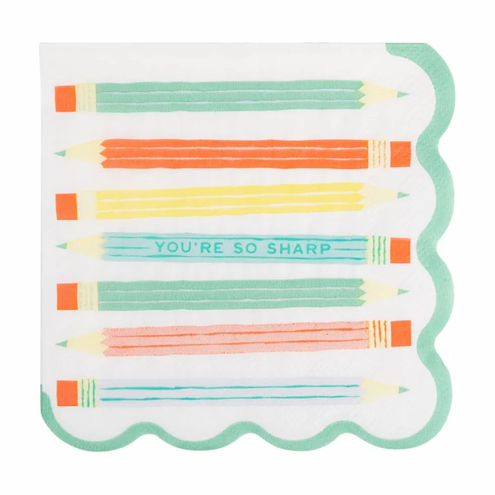 Crayon Box Shaped Dinner Napkin