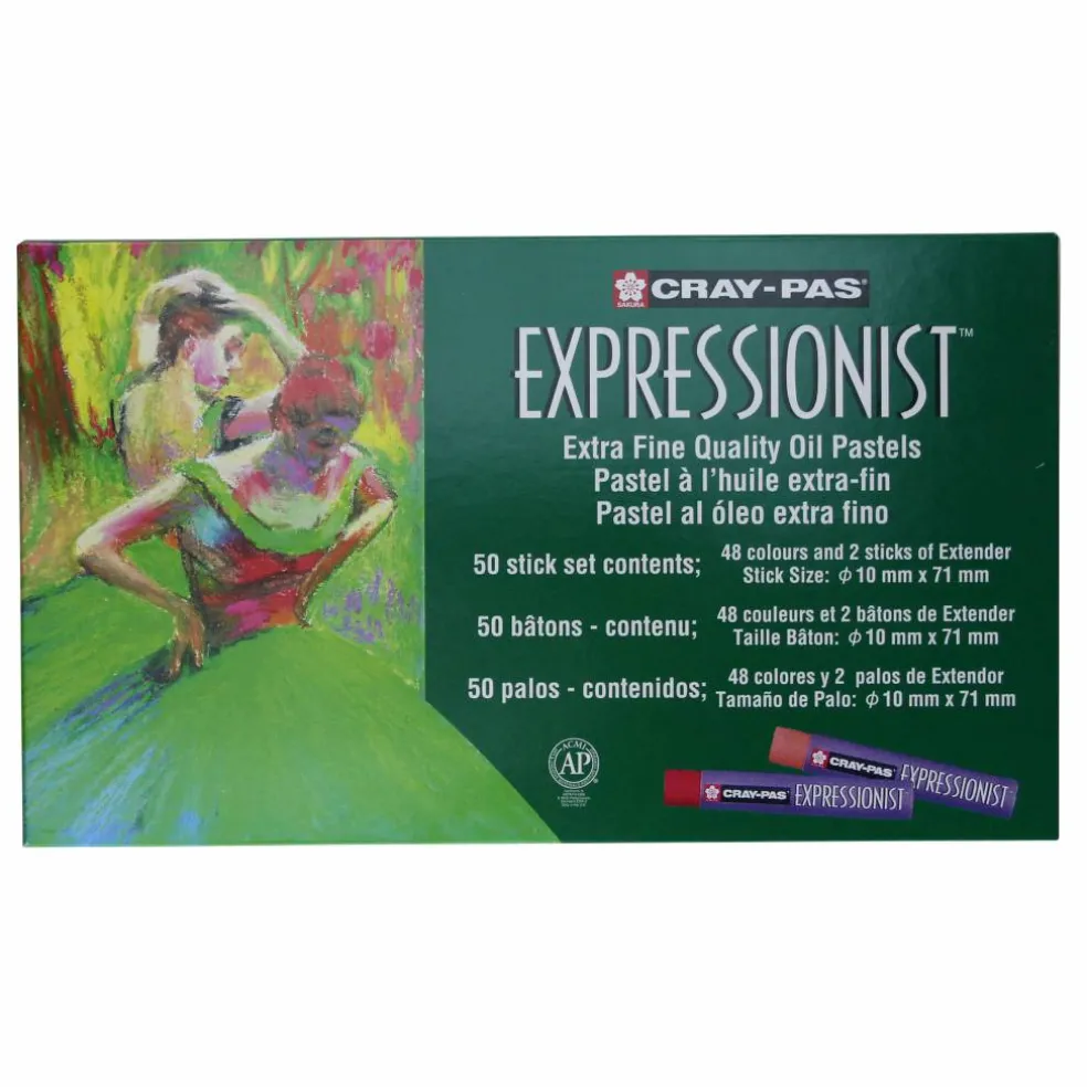 Cray-Pas® Expressionist 50 Color Oil Pastel Set