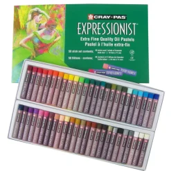 Cray-Pas® Expressionist 50 Color Oil Pastel Set