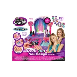 Cra-Z-Art Shimmer 'N Sparkle Crazy Lights The Real 8-in-1 Nail Design Studio