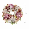 24" Cream Dahlia & Pink Peony Real Touch Wreath by Ashland®