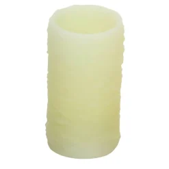 Cream Traditional Resin Flameless Candle Set