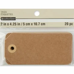 Creative Tags, Kraft, 20 Count By Recollections™