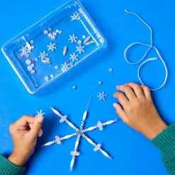 Creativity for Kids® Beaded Snowflake Ornaments