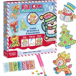 Creativity for Kids® Big Gem Diamond Painting Holiday