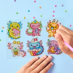 Creativity for Kids® Big Gem Diamond Painting Axolotl