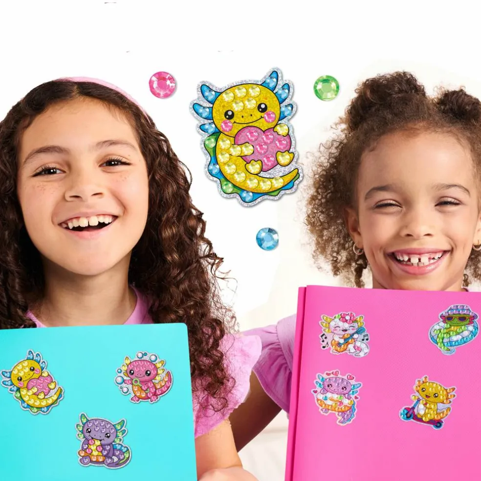 Creativity for Kids® Big Gem Diamond Painting Axolotl