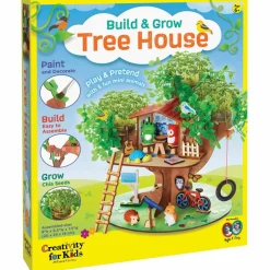 Creativity for Kids® Build & Grow Tree House Kit
