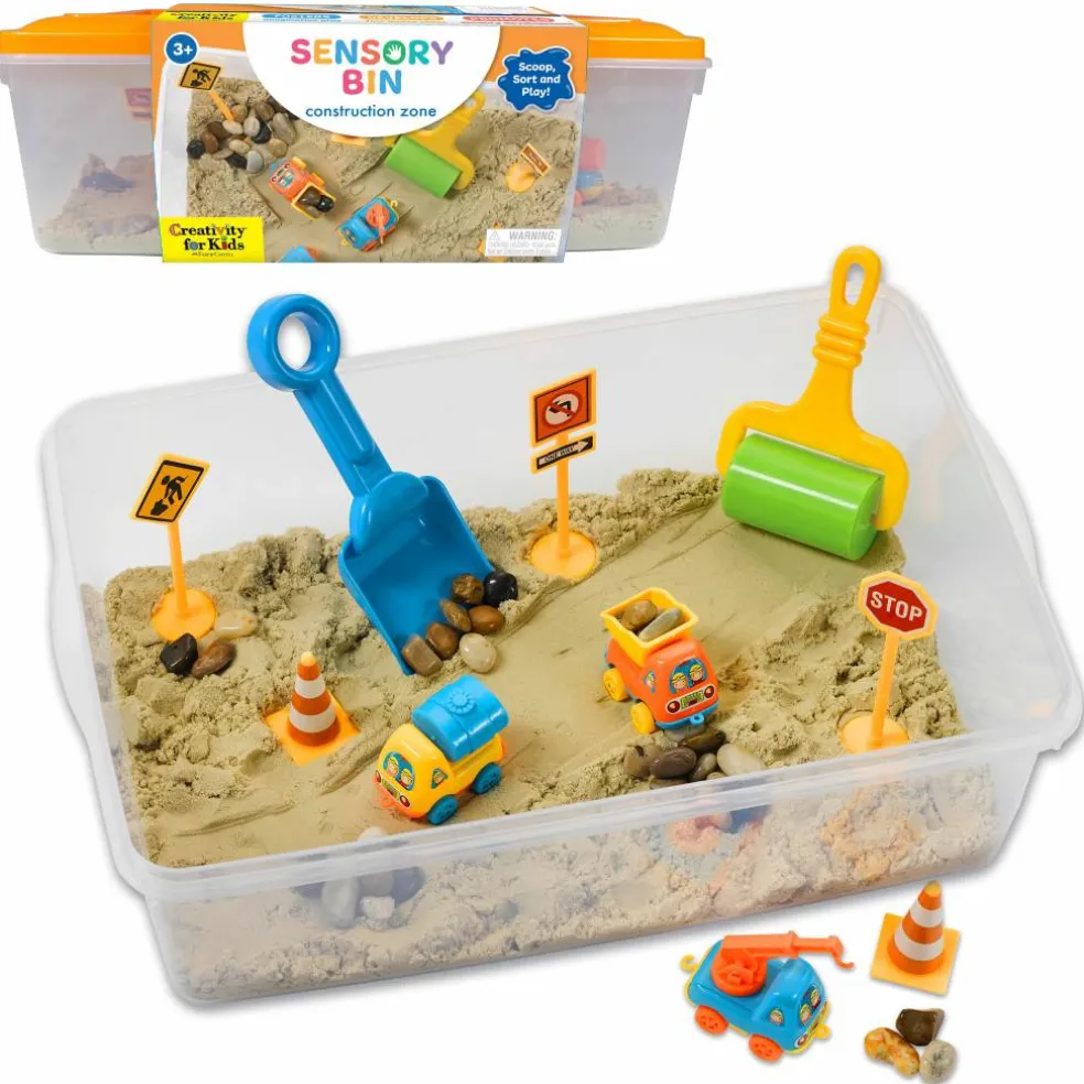 Creativity for Kids® Construction Zone Sensory Bin