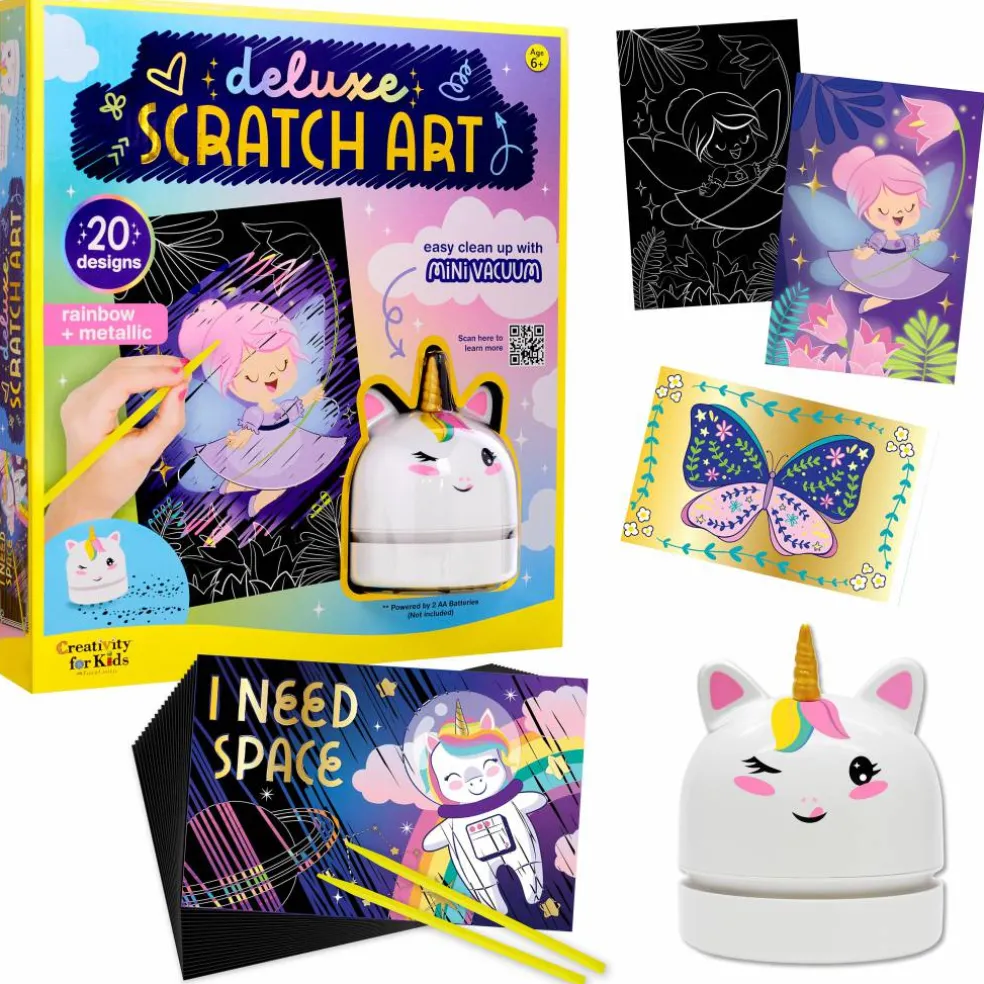 Creativity for Kids® Deluxe Scratch Art Kit