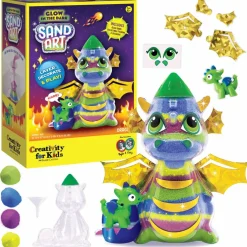 Creativity for Kids® Dragon Glow in the Dark Sand Art