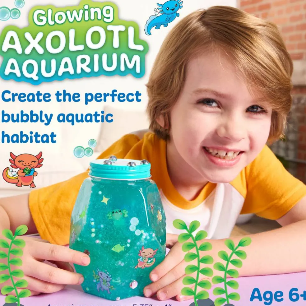 Creativity for Kids® Glowing Axolotl Aquarium