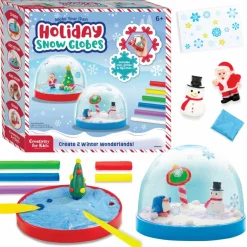 Creativity for Kids® Make Your Own Holiday Snow Globes
