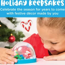 Creativity for Kids® Make Your Own Holiday Snow Globes