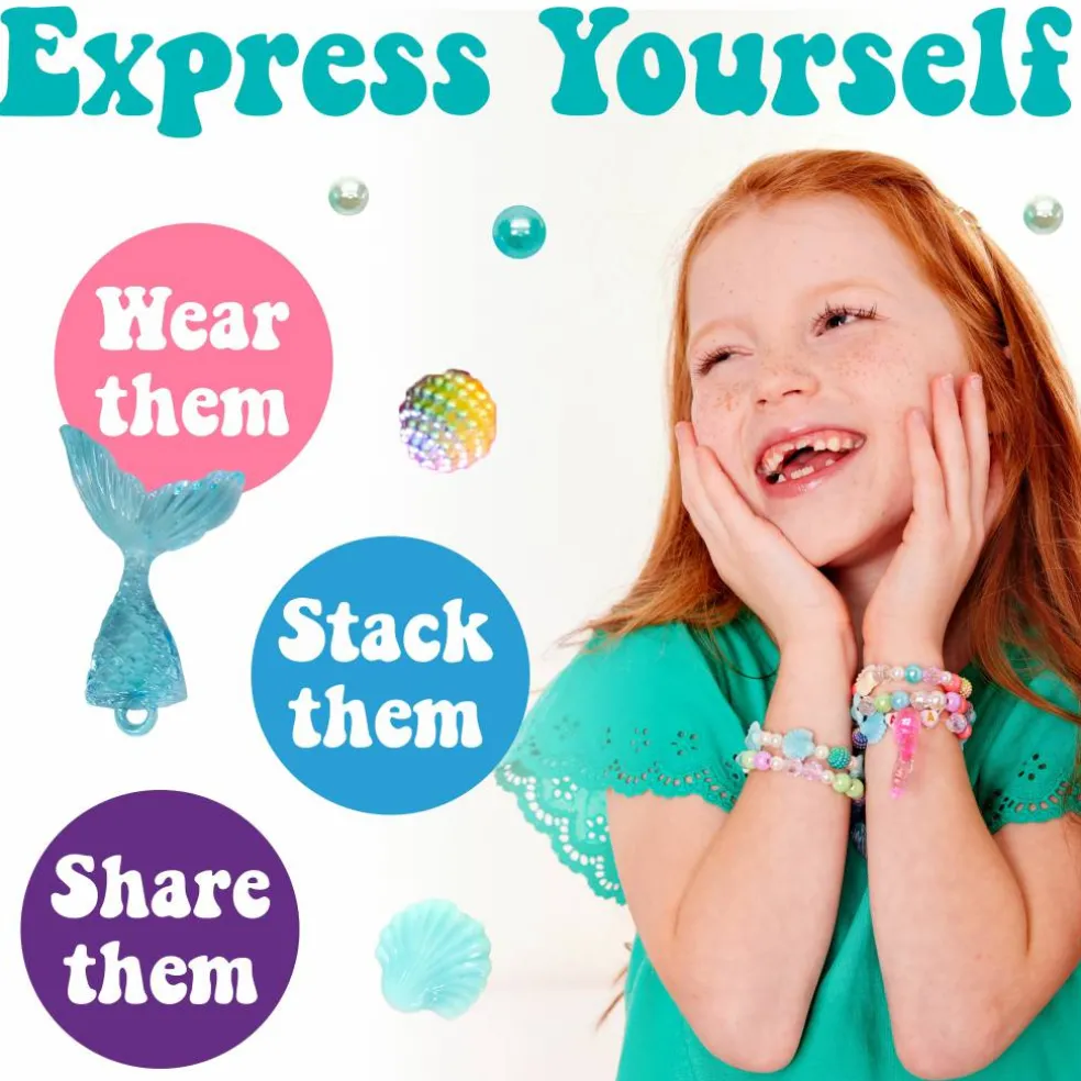 Creativity for Kids® Mermaid Bead Jewelry Jar