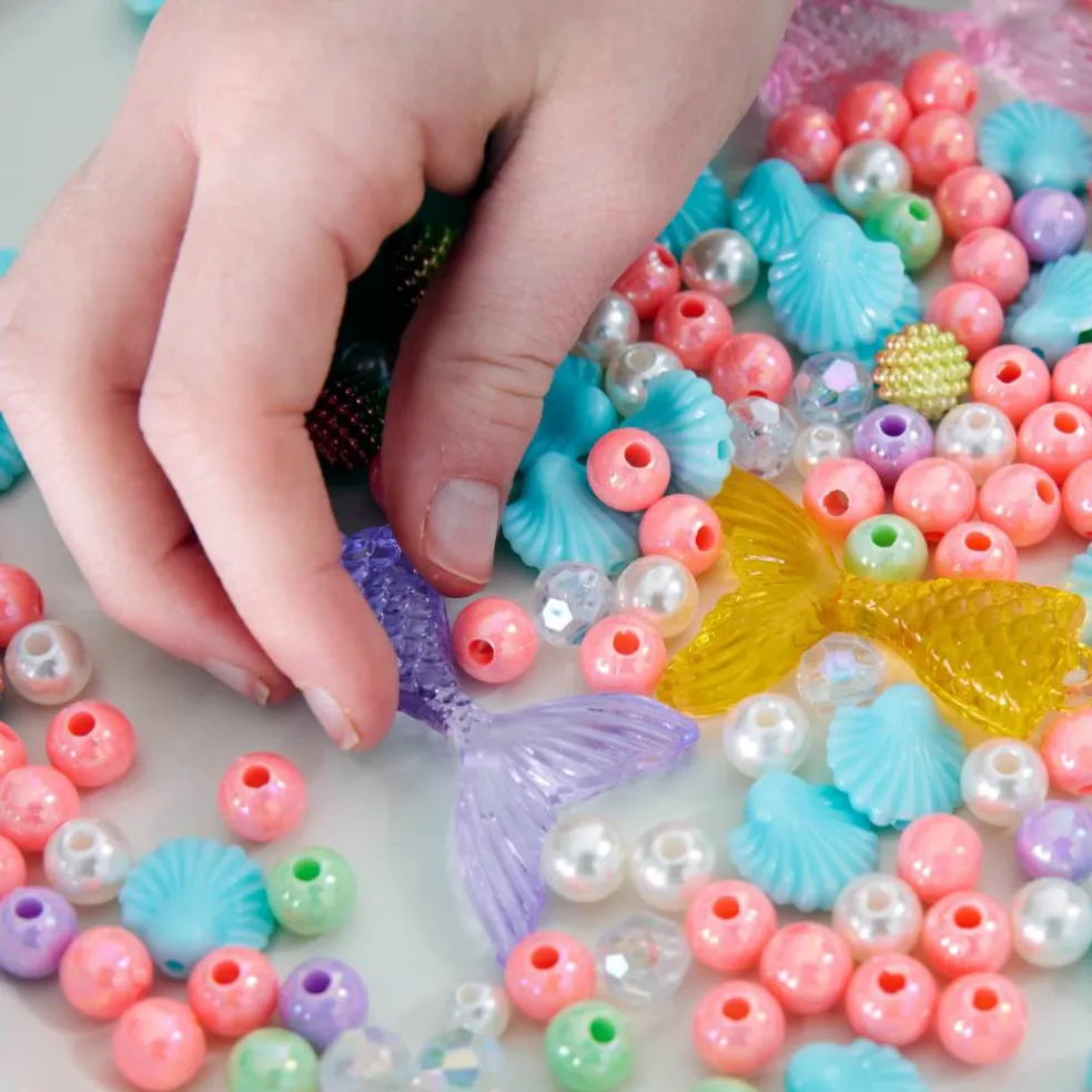 Creativity for Kids® Mermaid Bead Jewelry Jar