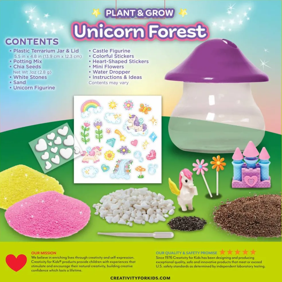 Creativity for Kids® Plant & Grow Unicorn Forest Kit