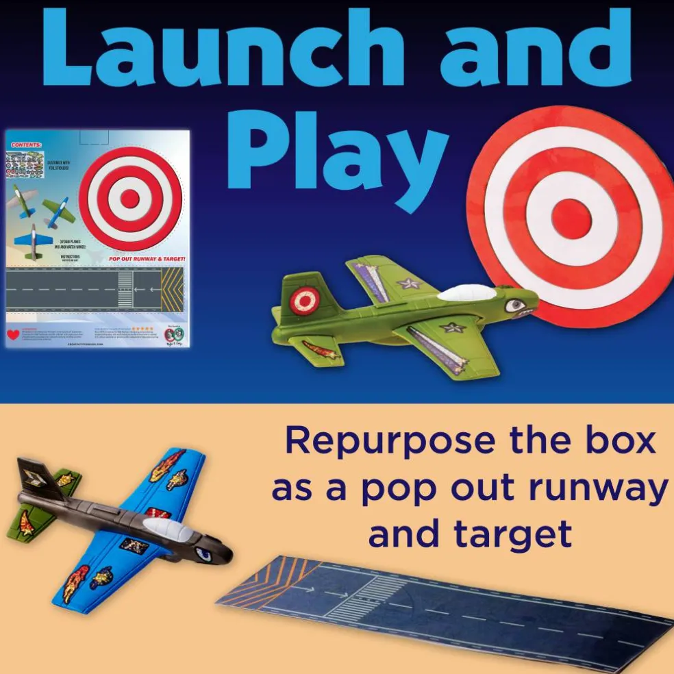 Creativity for Kids® Stunt Squadron™ Foam Flier Kit