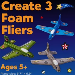 Creativity for Kids® Stunt Squadron™ Foam Flier Kit