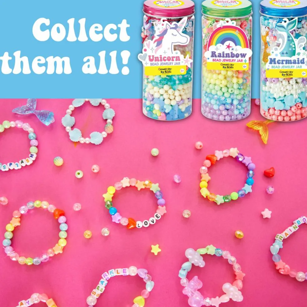 Creativity for Kids® Unicorn Bead Jewelry Jar