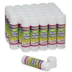 Creativity Street® Clear 0.7 oz Glue Sticks, Pack of 30
