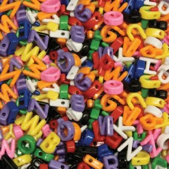 Creativity Street® Upper Case Letter Shaped Beads, 288ct.