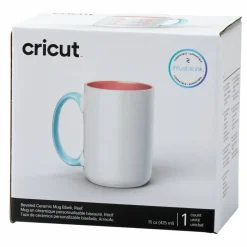 Cricut® Blank Beveled Ceramic Mug, 15oz.