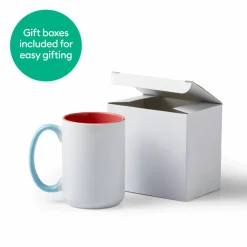 Cricut® Blank Beveled Ceramic Mug, 15oz.