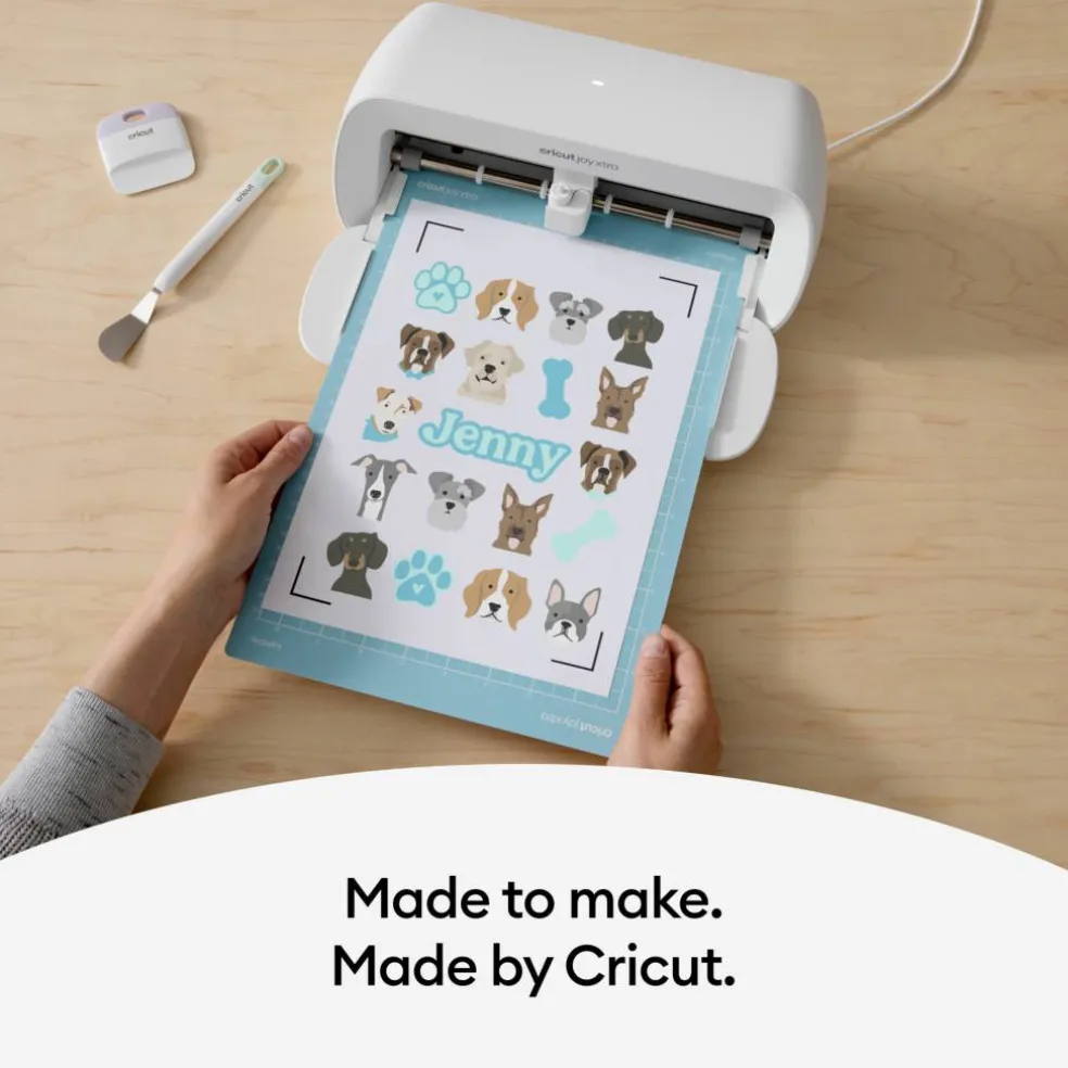 Cricut® Clear US Letter Waterproof Sticker Set, 6ct.