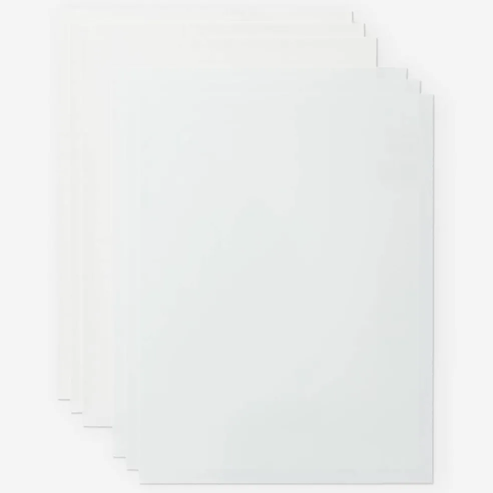 Cricut® Clear US Letter Waterproof Sticker Set, 6ct.