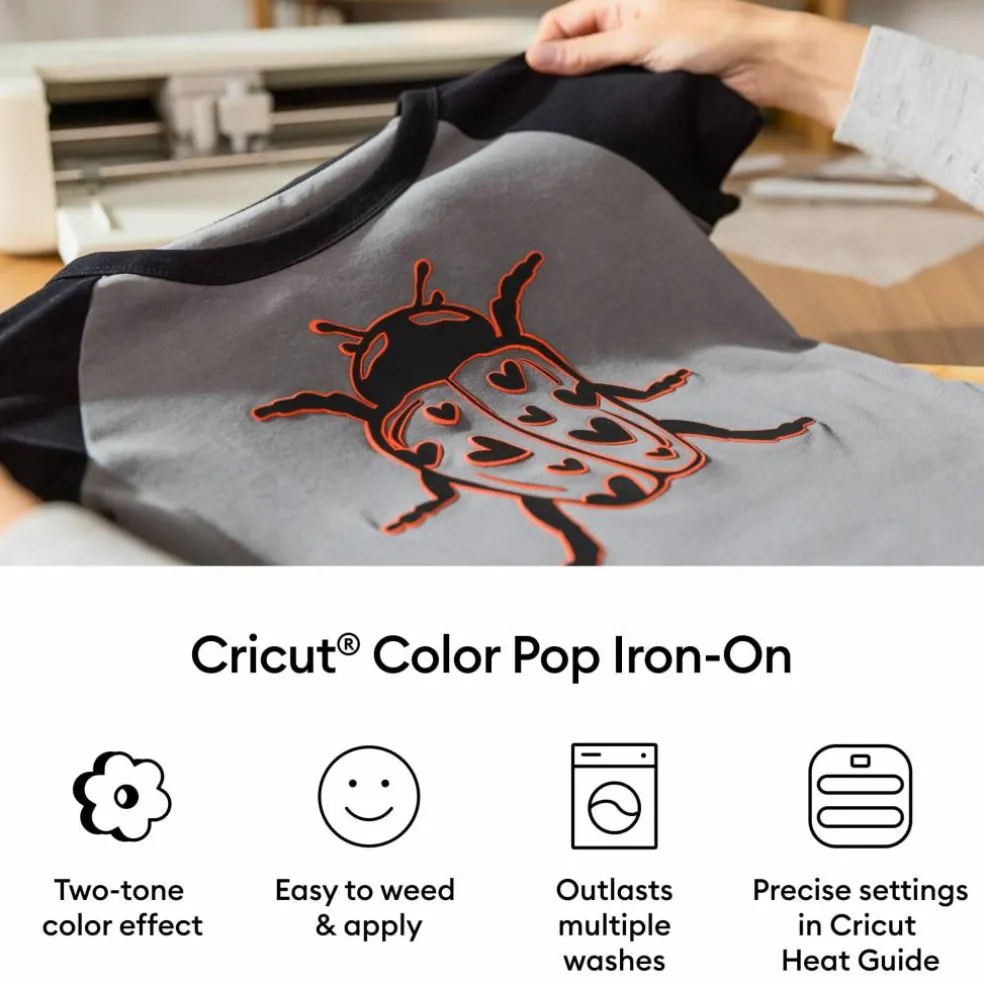 Cricut® Color Pop Iron-On™ Heat-Transfer Vinyl
