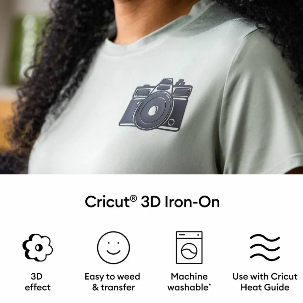 Cricut® 3D Iron-On