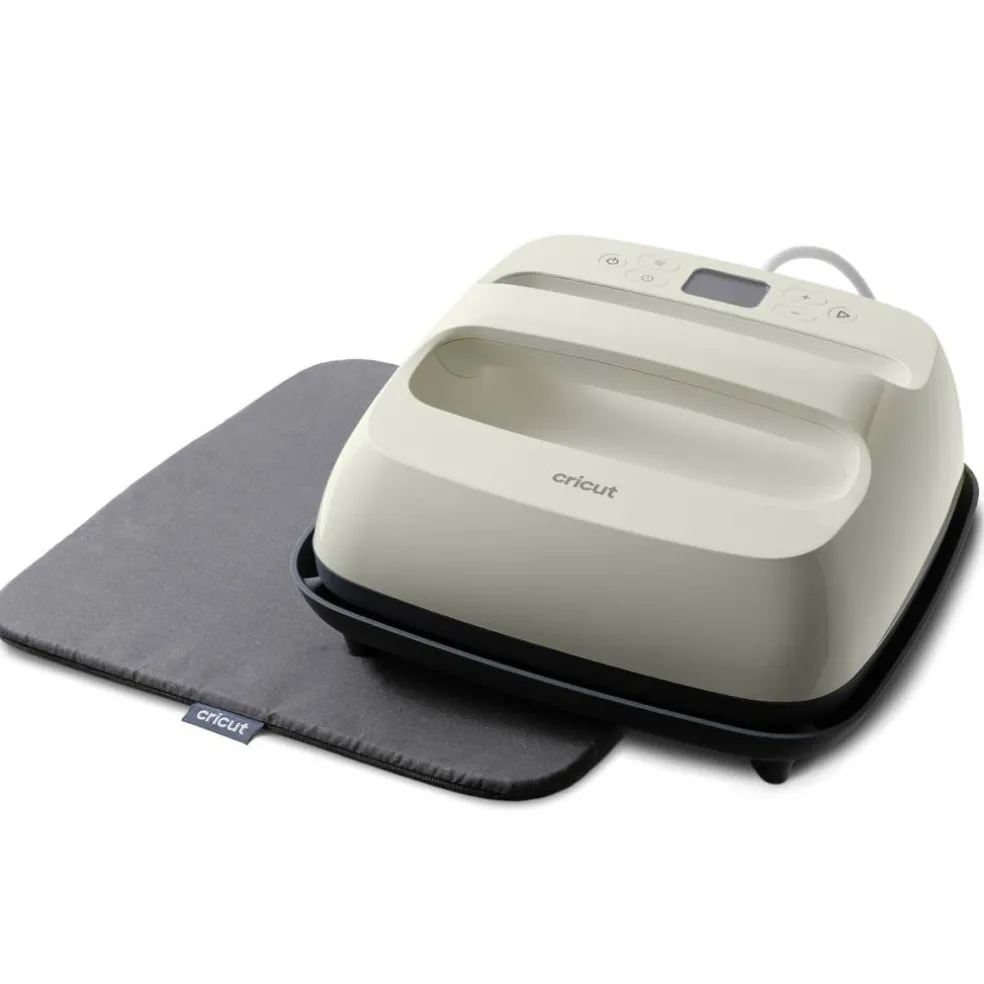 Cricut EasyPress SE 9x9 Heat Press with Mat, Taupe