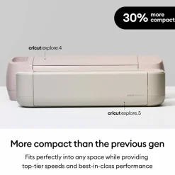 Cricut Explore® 5 in Taupe & Essential Bundle with Digital Content