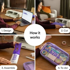 Cricut Explore® 5 in Teal & Essential Bundle with Digital Content
