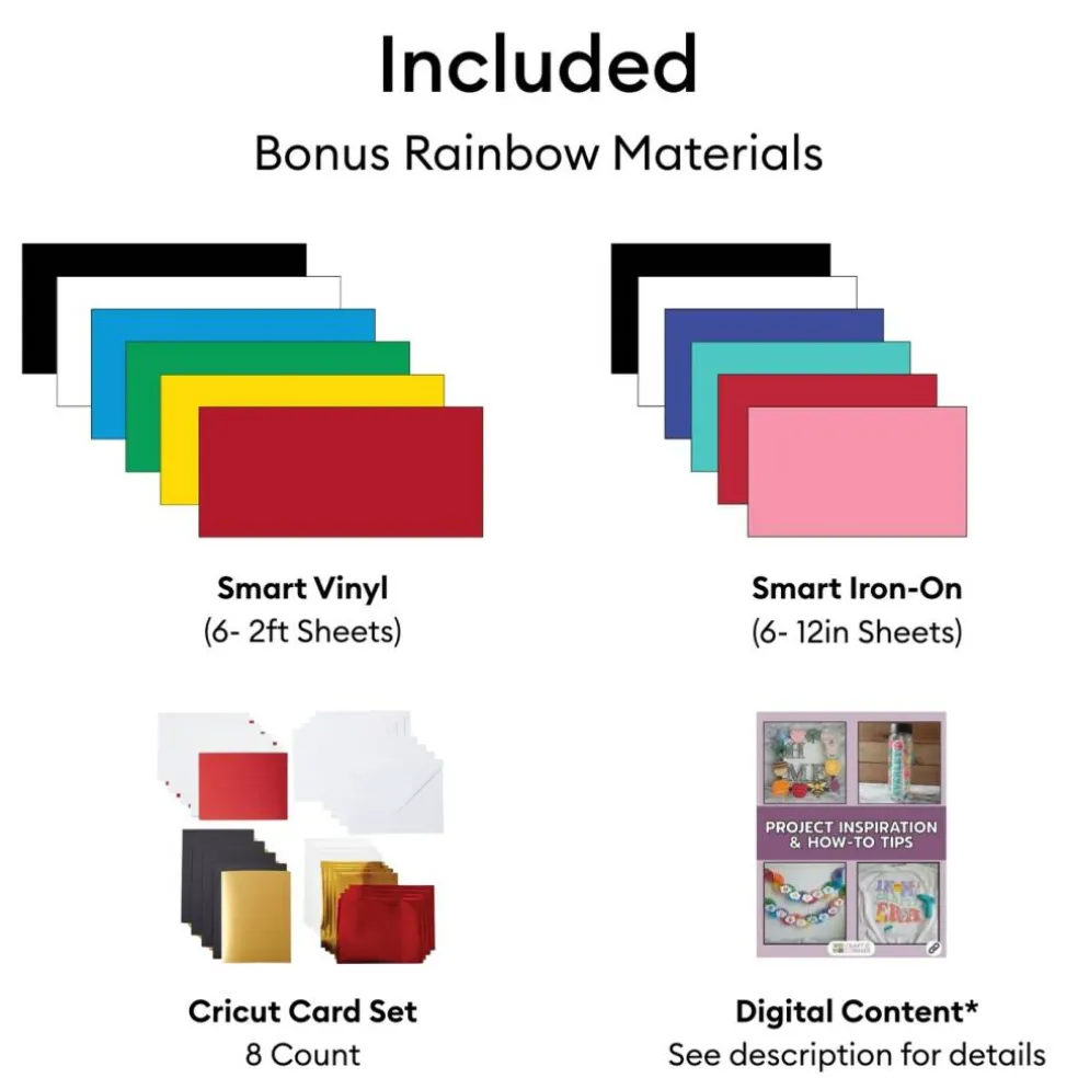 Cricut Explore 5 Vinyl & Card Making Bundle