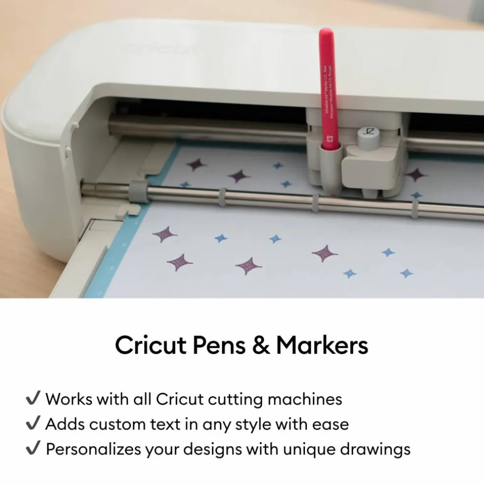 Cricut® Infusible Ink™ 1mm Basics Sampler Sublimation Pens, 3ct. with Adapter
