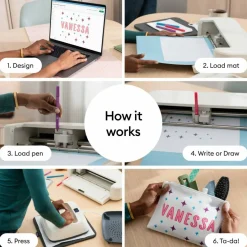 Cricut® Infusible Ink™ 1mm Watercolor Splash Sampler Sublimation Markers, 3ct. with Adapter