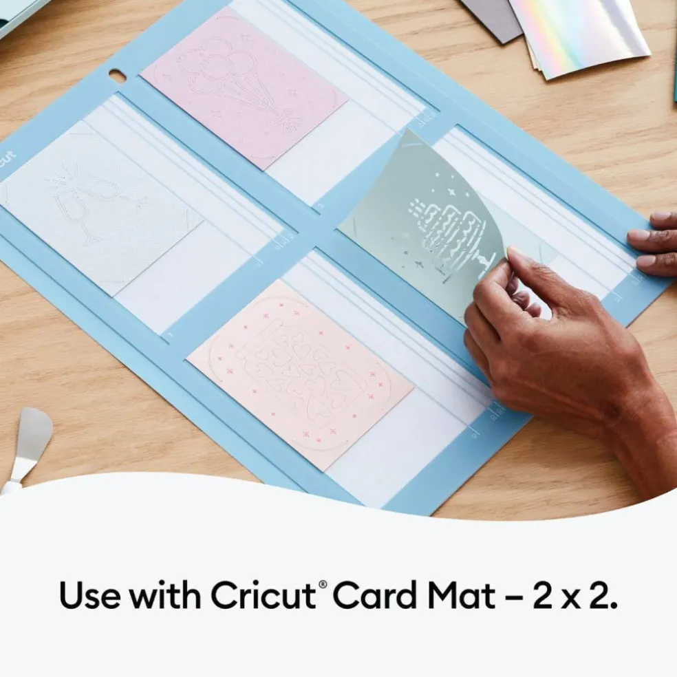Cricut Insert Cards Triple R10 Rainbow Scales Sampler Bundle