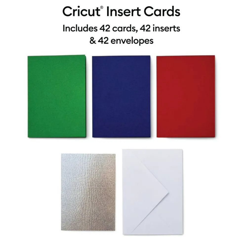 Cricut Insert Cards Triple R10 Rainbow Scales Sampler Bundle